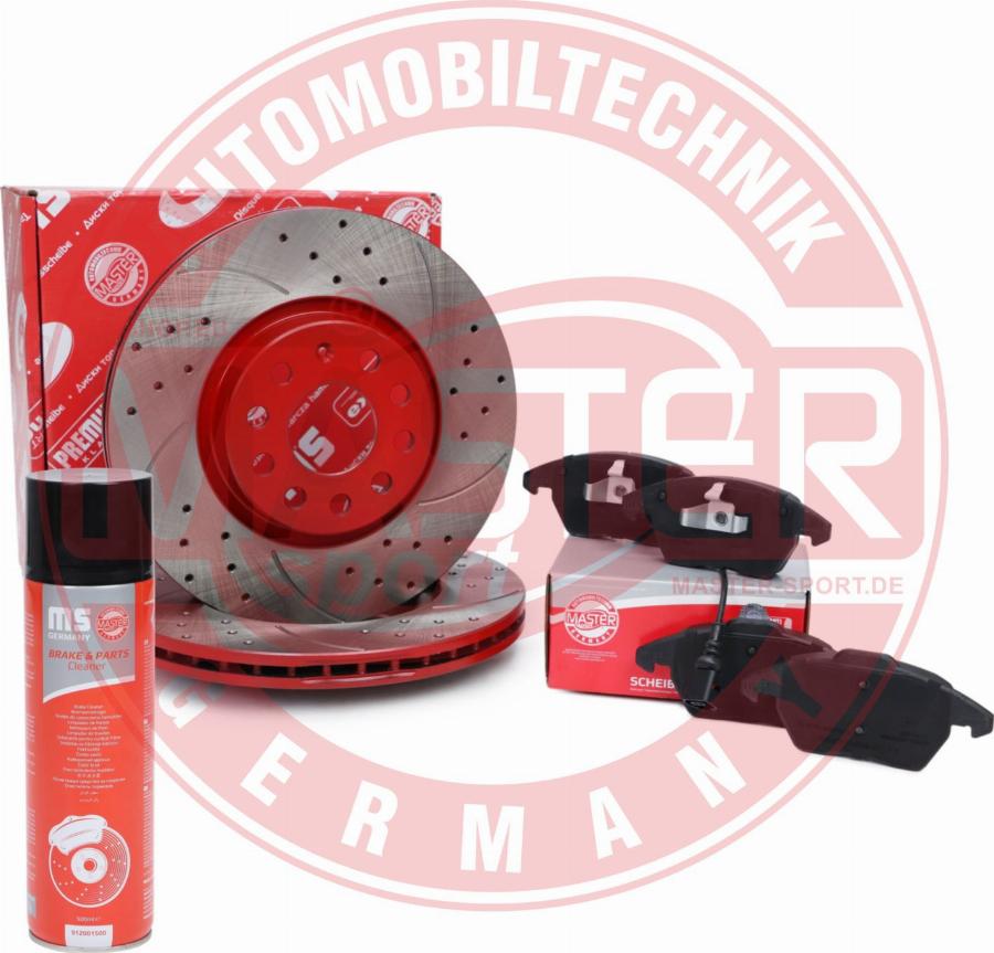 MASTER-SPORT 202521581P - Комплект гальм, дисковий гальмівний механізм autocars.com.ua