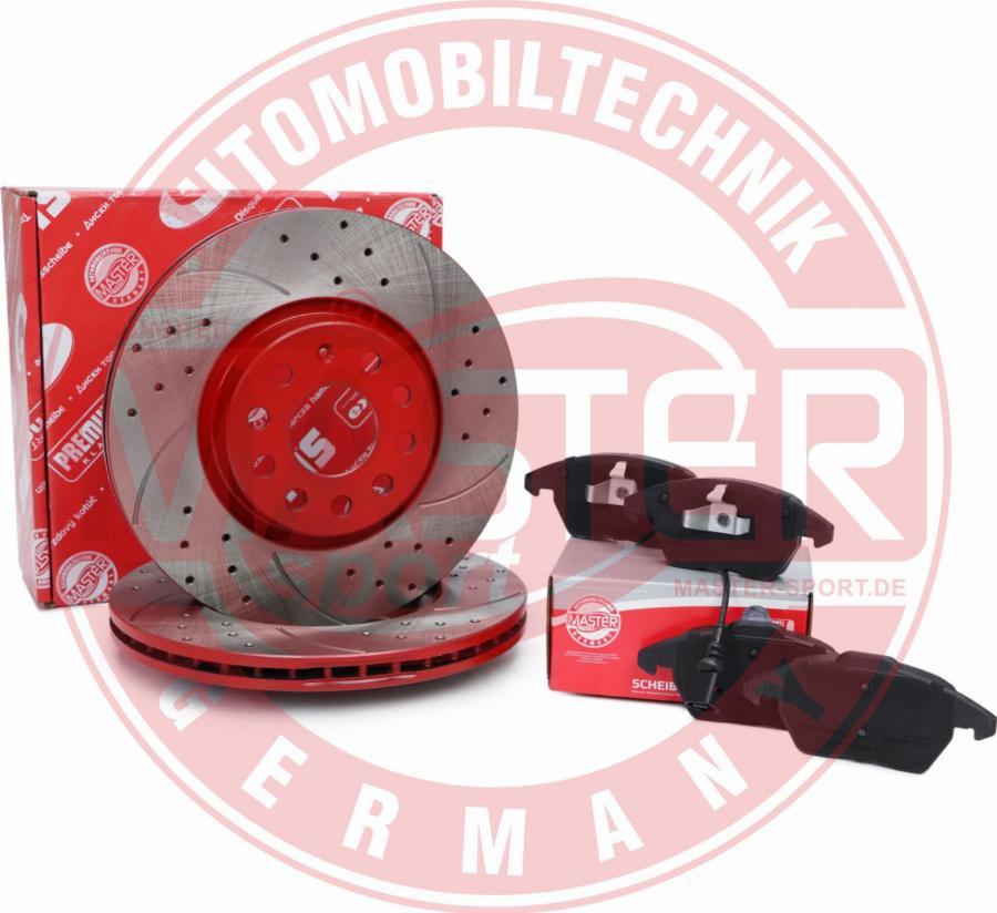 MASTER-SPORT 202521581 - Комплект гальм, дисковий гальмівний механізм autocars.com.ua