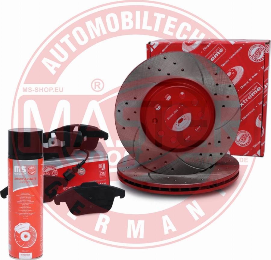 MASTER-SPORT 202521582P - Комплект гальм, дисковий гальмівний механізм autocars.com.ua