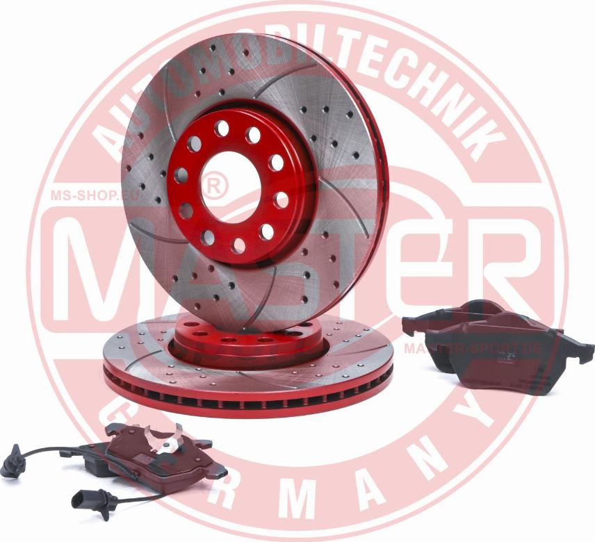 MASTER-SPORT 202521710 - Комплект гальм, дисковий гальмівний механізм autocars.com.ua