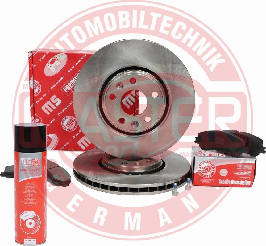MASTER-SPORT 202525470P - Комплект гальм, дисковий гальмівний механізм autocars.com.ua