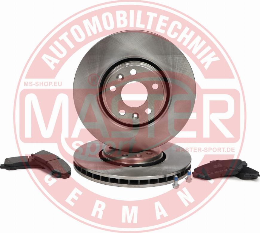 MASTER-SPORT 202525470 - Комплект гальм, дисковий гальмівний механізм autocars.com.ua
