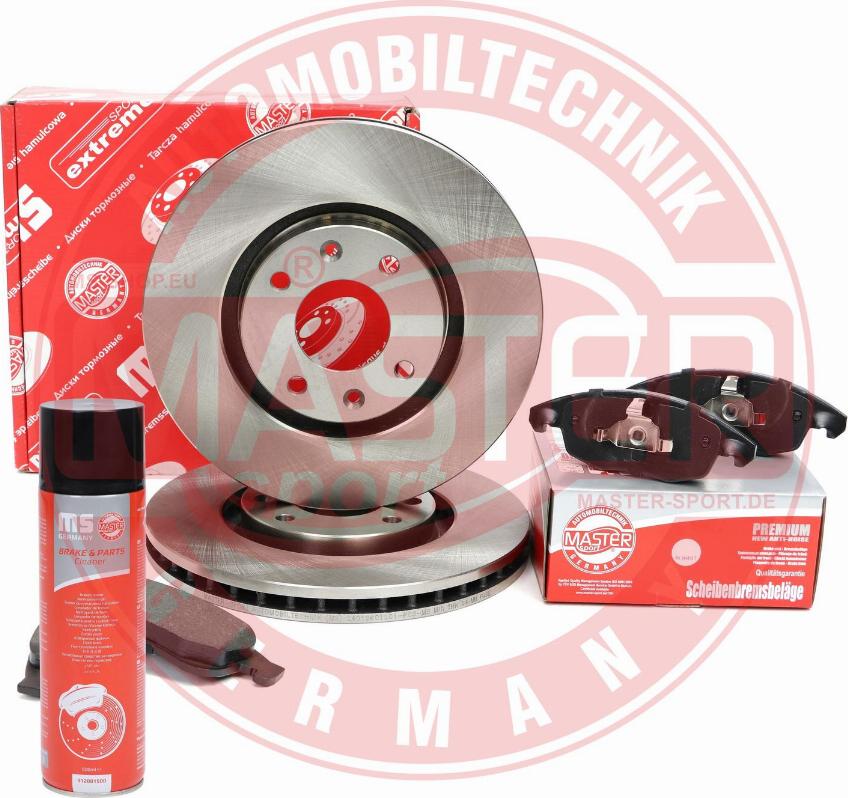 MASTER-SPORT 202601203P - Комплект гальм, дисковий гальмівний механізм autocars.com.ua