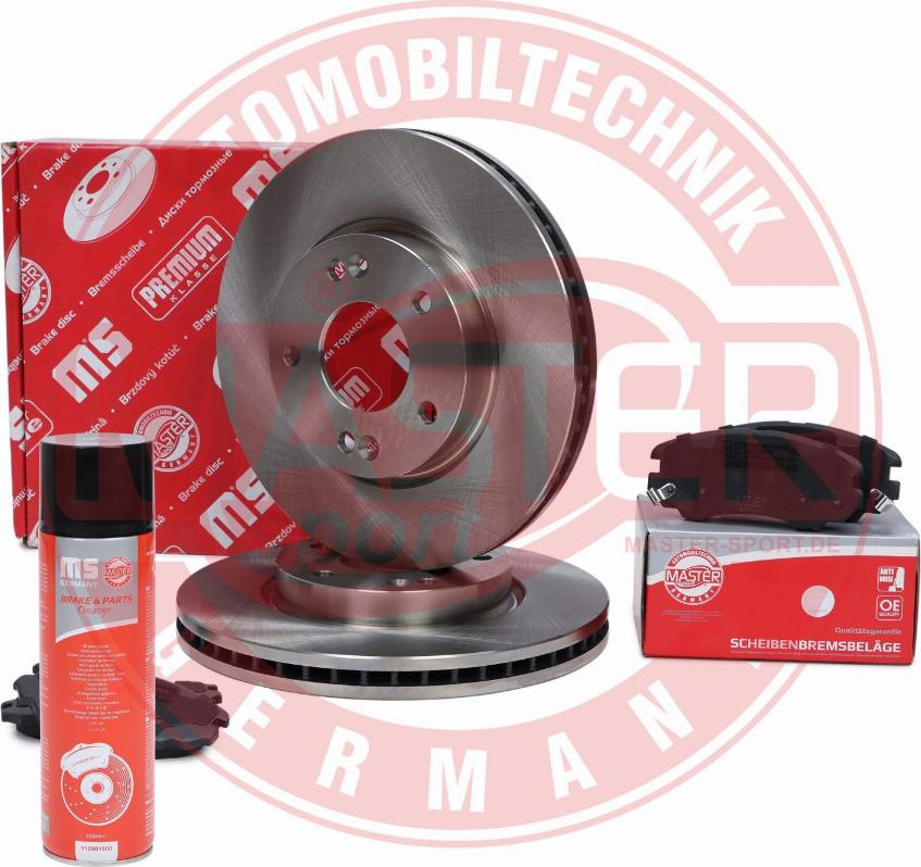 MASTER-SPORT 202601280P - Комплект гальм, дисковий гальмівний механізм autocars.com.ua