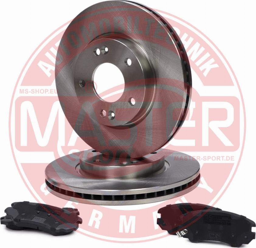 MASTER-SPORT 202601280 - Комплект гальм, дисковий гальмівний механізм autocars.com.ua