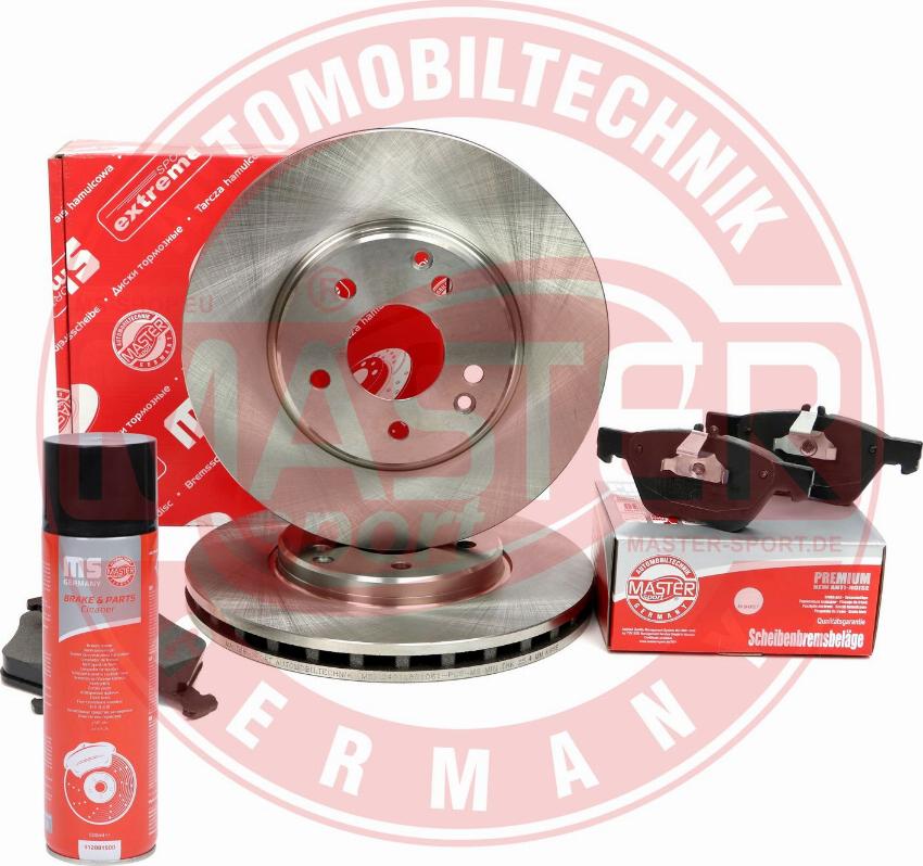 MASTER-SPORT 202801060P - Комплект гальм, дисковий гальмівний механізм autocars.com.ua