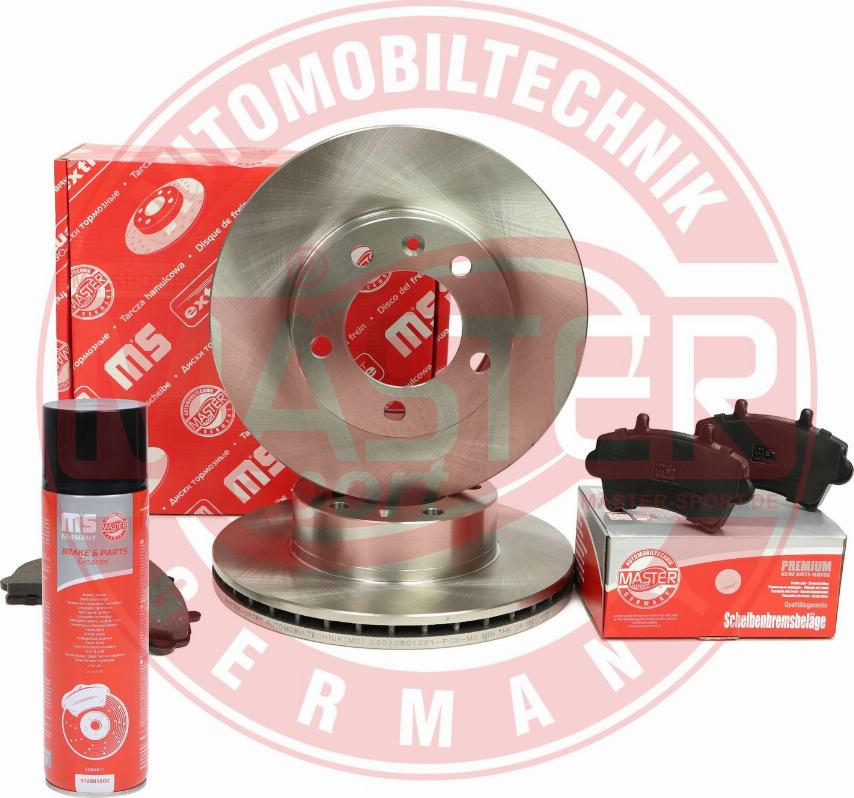 MASTER-SPORT 202801290P - Комплект гальм, дисковий гальмівний механізм autocars.com.ua