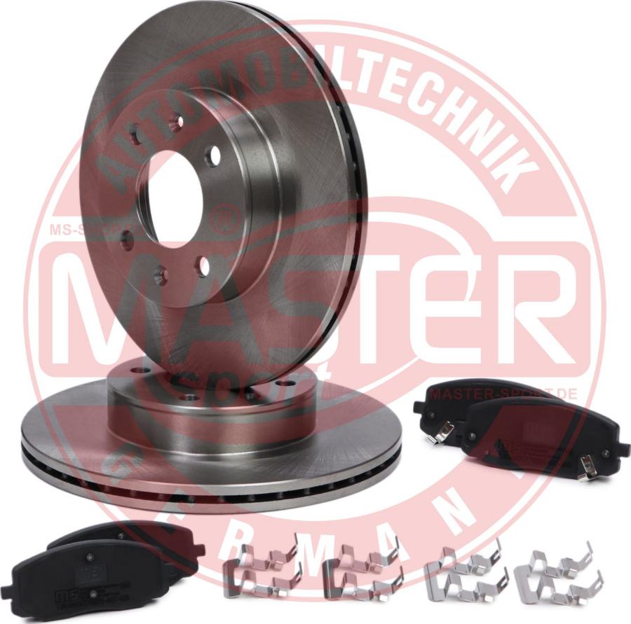 MASTER-SPORT 202801440 - Комплект гальм, дисковий гальмівний механізм autocars.com.ua