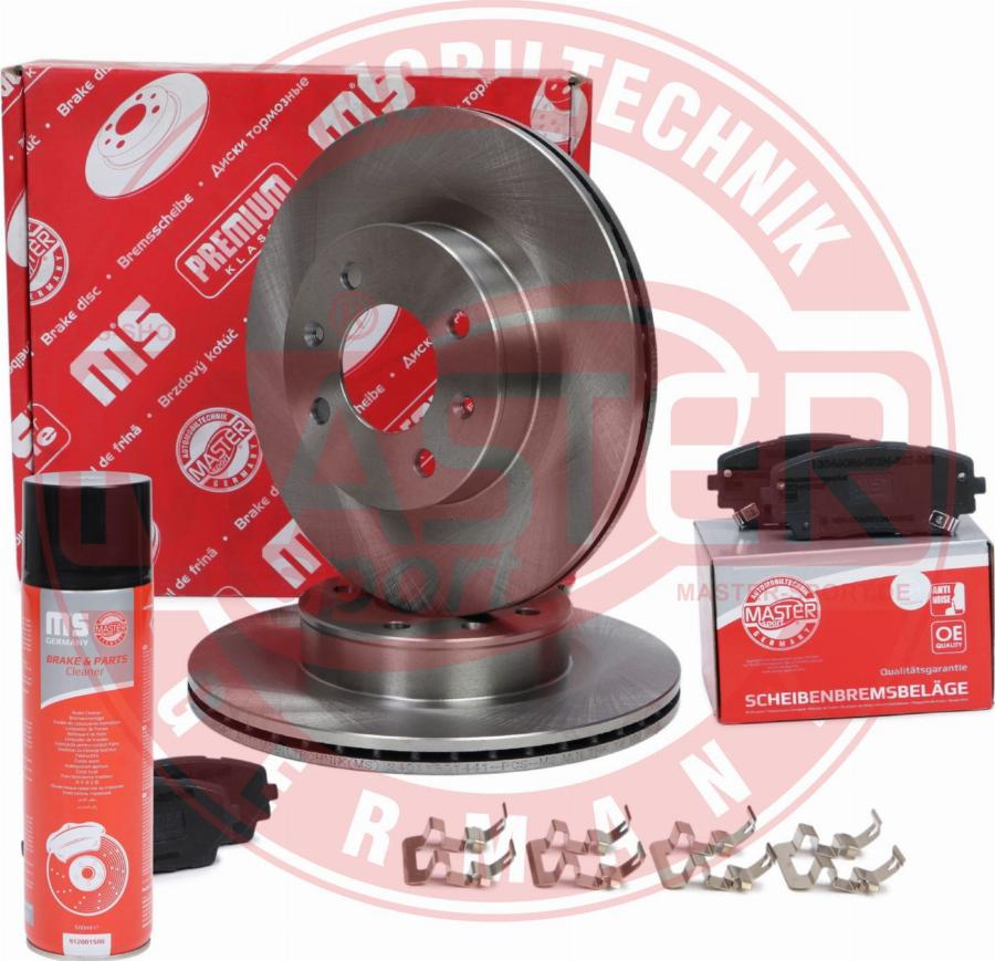 MASTER-SPORT 202801441P - Комплект гальм, дисковий гальмівний механізм autocars.com.ua