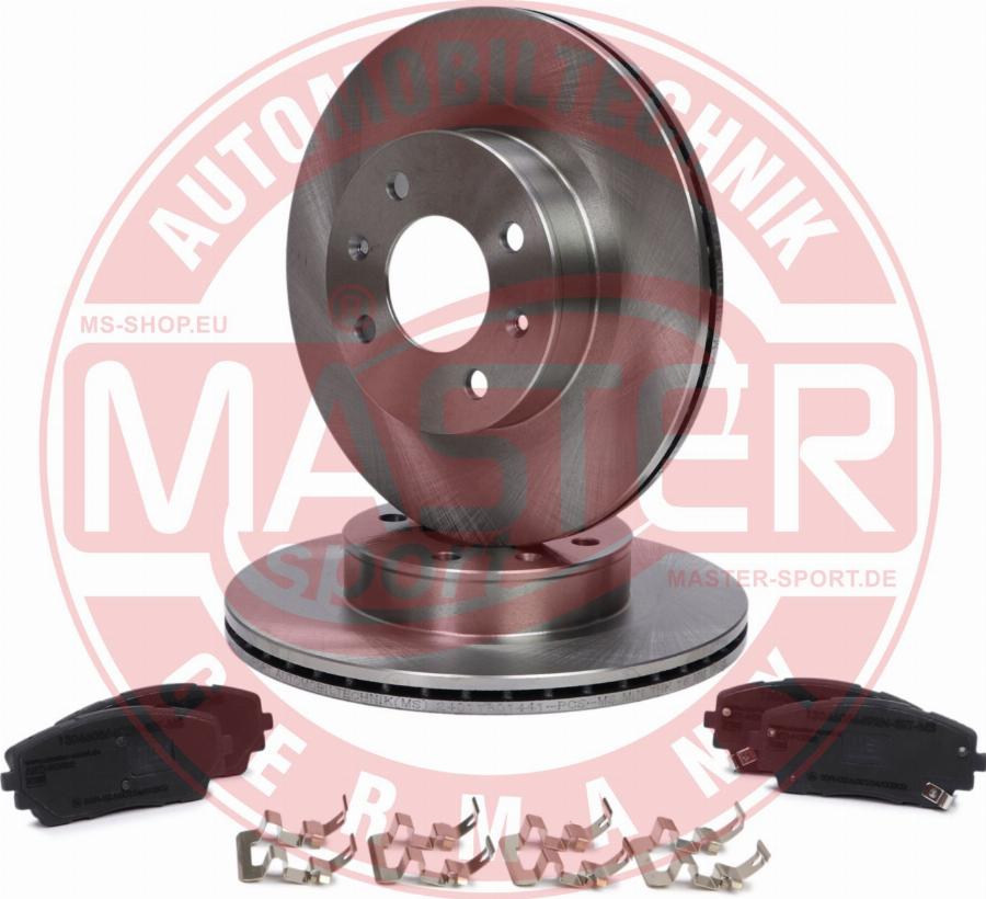 MASTER-SPORT 202801441 - Комплект гальм, дисковий гальмівний механізм autocars.com.ua