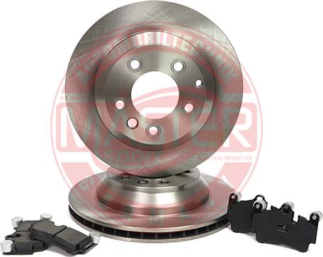 MASTER-SPORT 202801490 - Комплект гальм, дисковий гальмівний механізм autocars.com.ua