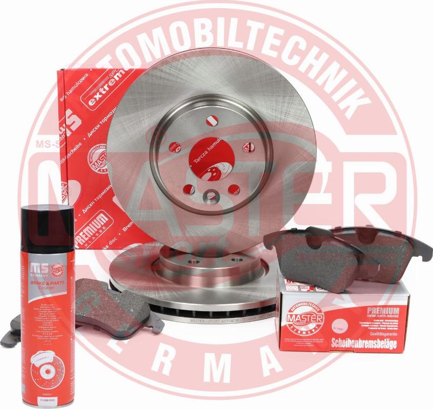 MASTER-SPORT 202801540P - Комплект гальм, дисковий гальмівний механізм autocars.com.ua