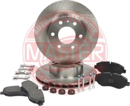 MASTER-SPORT 202802380 - Комплект гальм, дисковий гальмівний механізм autocars.com.ua