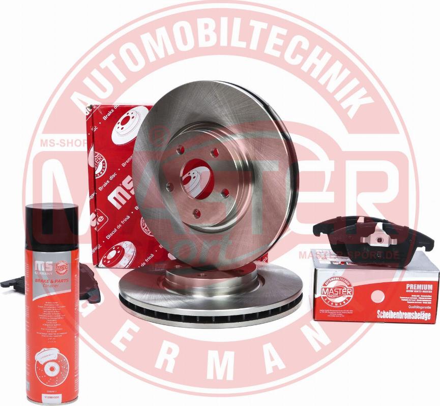 MASTER-SPORT 202802500P - Комплект гальм, дисковий гальмівний механізм autocars.com.ua