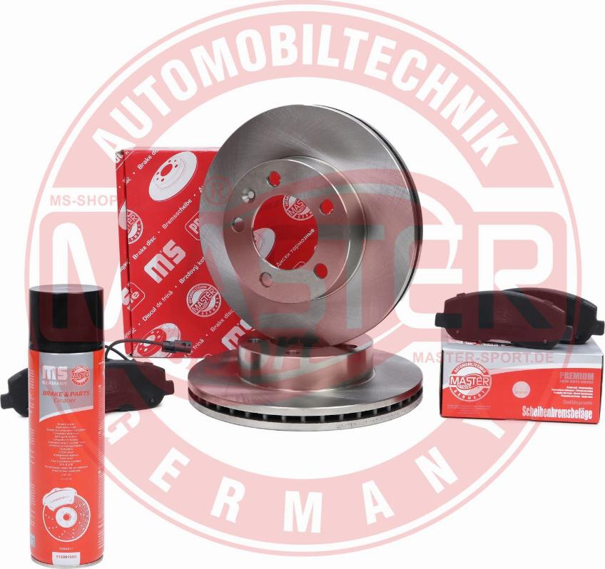 MASTER-SPORT 202802520P - Комплект гальм, дисковий гальмівний механізм autocars.com.ua