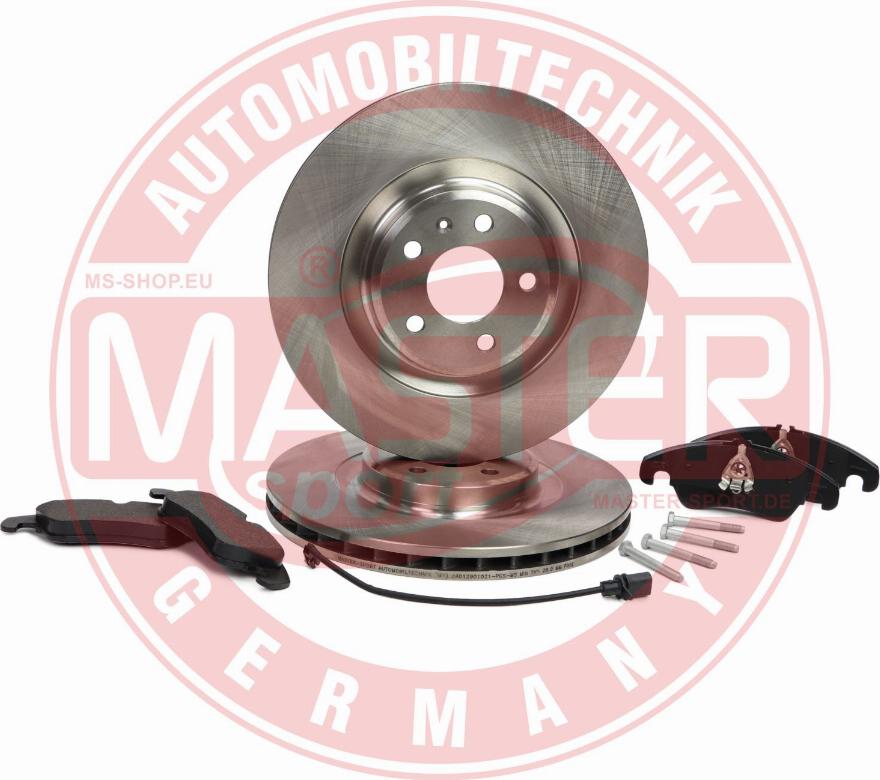 MASTER-SPORT 202901020 - Комплект гальм, дисковий гальмівний механізм autocars.com.ua