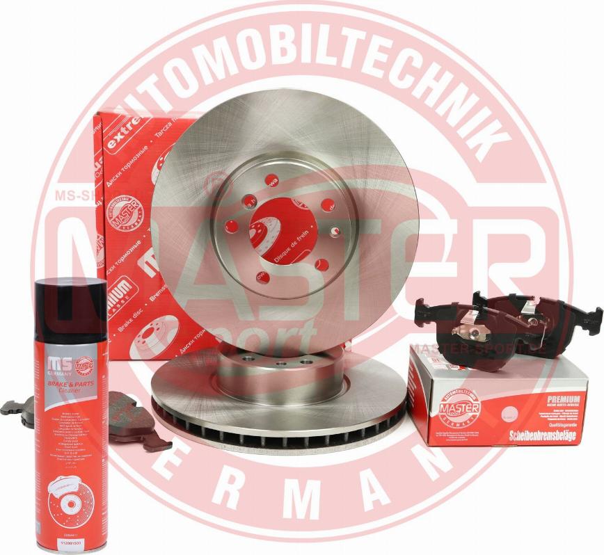 MASTER-SPORT 203001070P - Комплект гальм, дисковий гальмівний механізм autocars.com.ua