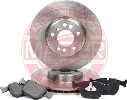 MASTER-SPORT 203001090 - Комплект гальм, дисковий гальмівний механізм autocars.com.ua