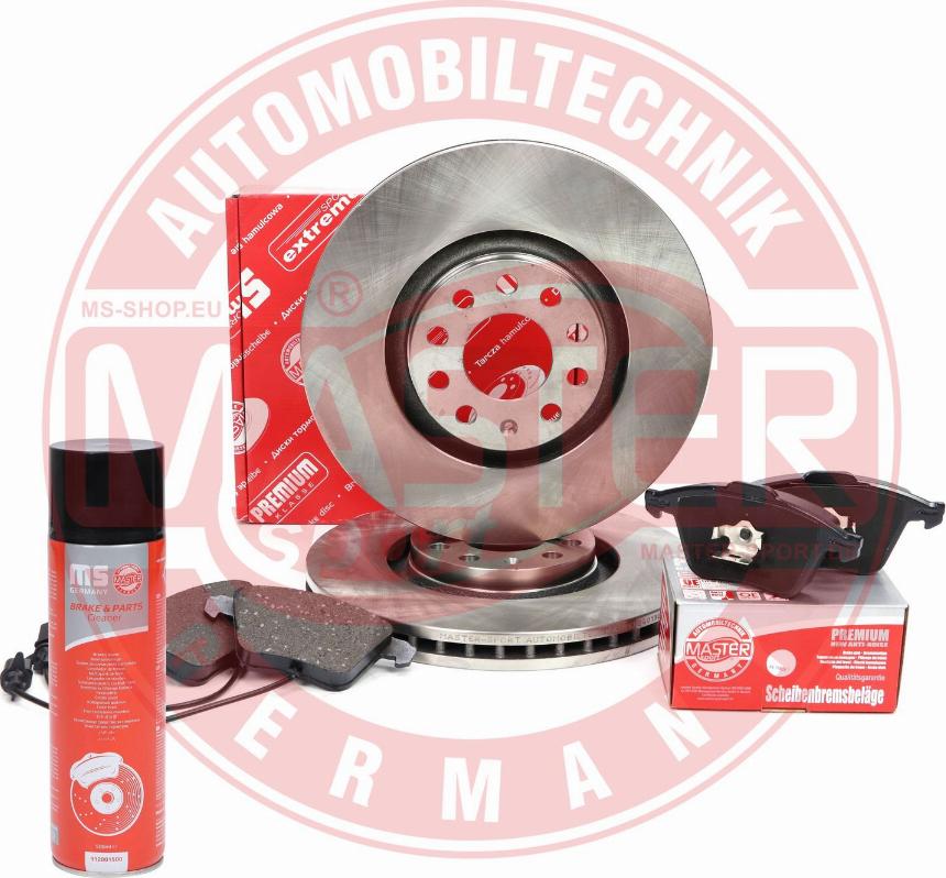 MASTER-SPORT 203001130P - Комплект гальм, дисковий гальмівний механізм autocars.com.ua