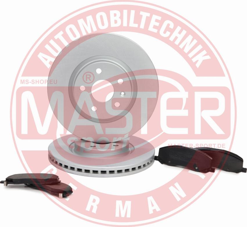 MASTER-SPORT 203002080 - Комплект гальм, дисковий гальмівний механізм autocars.com.ua