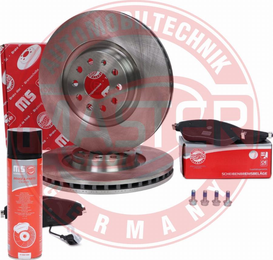 MASTER-SPORT 203002250P - Комплект гальм, дисковий гальмівний механізм autocars.com.ua