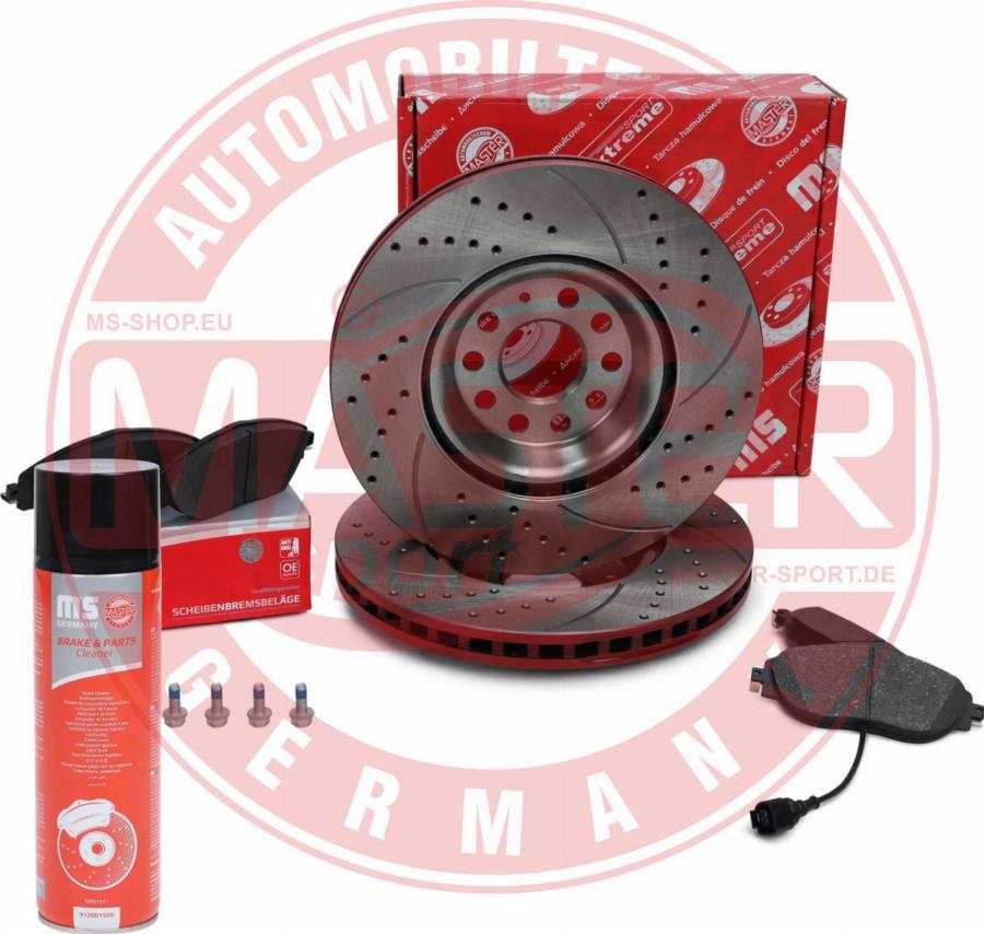 MASTER-SPORT 203022250P - Комплект гальм, дисковий гальмівний механізм autocars.com.ua