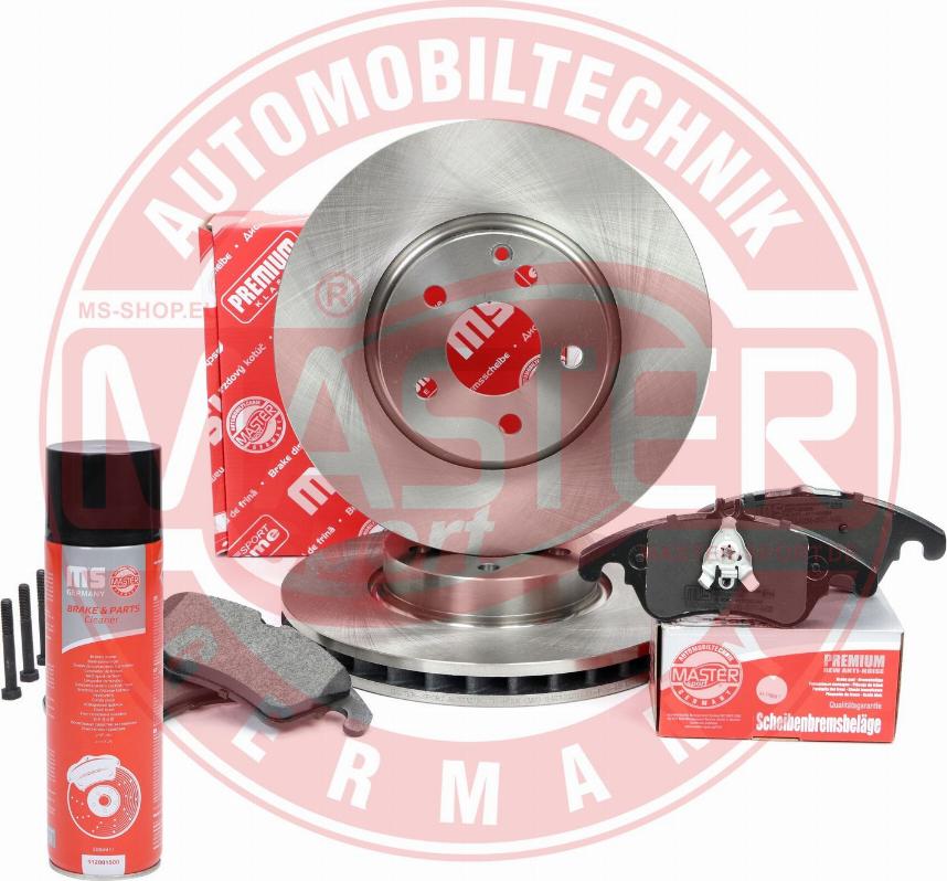 MASTER-SPORT 203201000P - Комплект гальм, дисковий гальмівний механізм autocars.com.ua