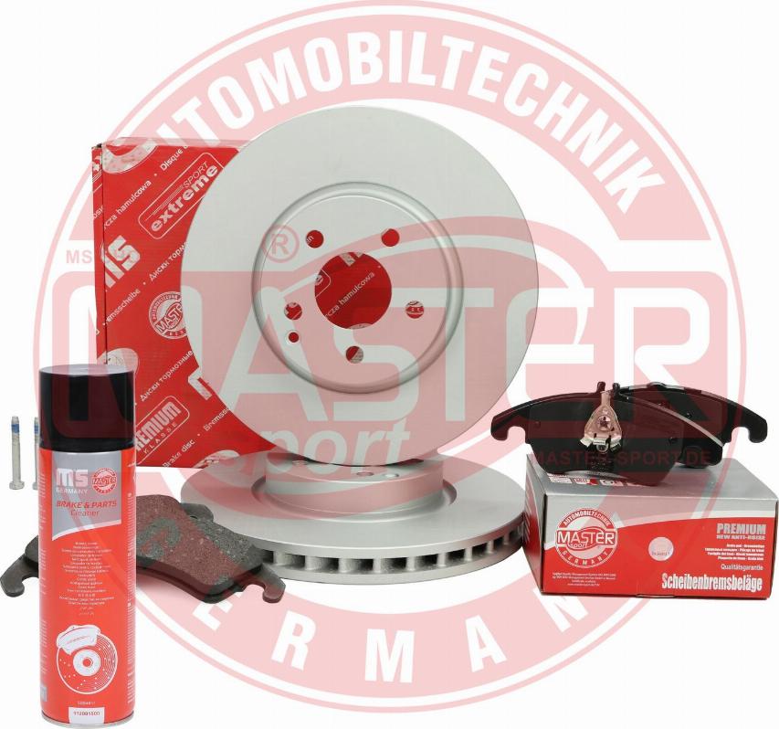 MASTER-SPORT 203201010P - Комплект гальм, дисковий гальмівний механізм autocars.com.ua