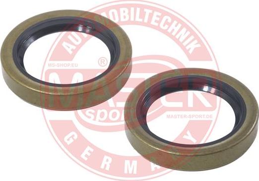 MASTER-SPORT 2101-3103038-SET/2/-MS - Ущільнене кільце, колінчастий вал autocars.com.ua