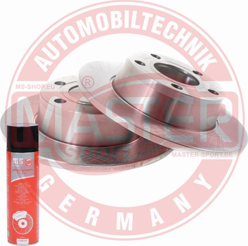 MASTER-SPORT 24011002591-SET-MSP - Гальмівний диск autocars.com.ua