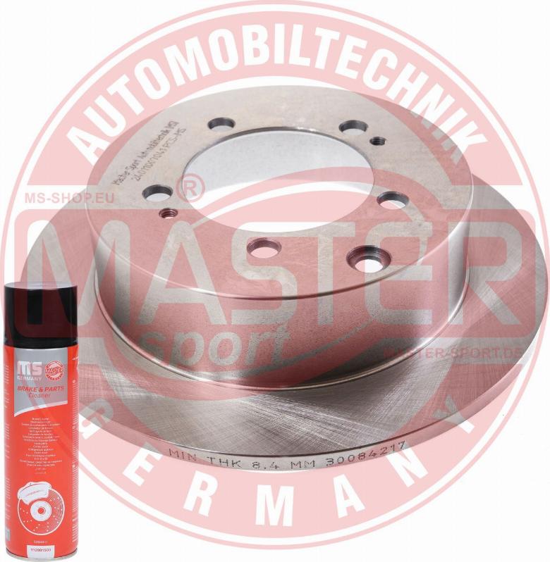 MASTER-SPORT 24011007041-PCS-MSP - Гальмівний диск autocars.com.ua