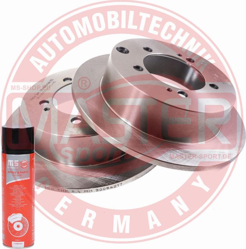 MASTER-SPORT 24011007041-SET-MSP - Гальмівний диск autocars.com.ua