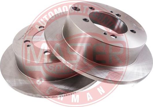 MASTER-SPORT 24011007041-SET-MS - Гальмівний диск autocars.com.ua