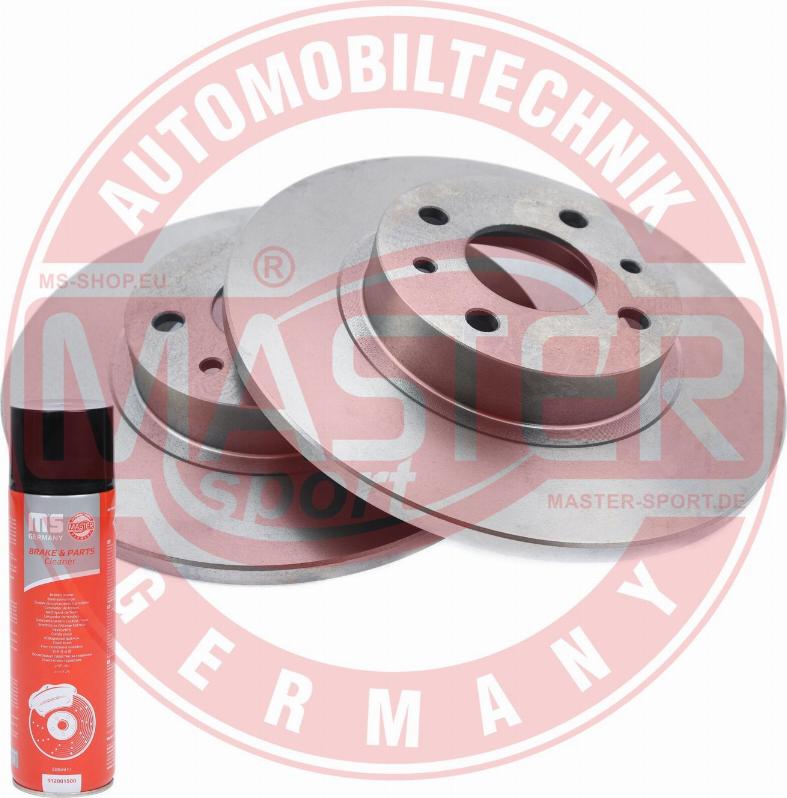 MASTER-SPORT 24011201271-SET-MSP - Гальмівний диск autocars.com.ua