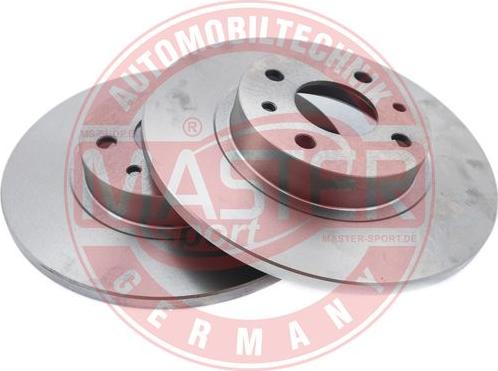 MASTER-SPORT 24011201271-SET-MS - Гальмівний диск autocars.com.ua