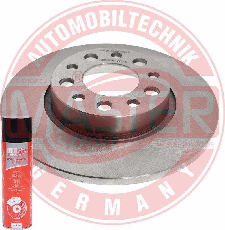 MASTER-SPORT 24011201701-PCS-MSP - Гальмівний диск autocars.com.ua