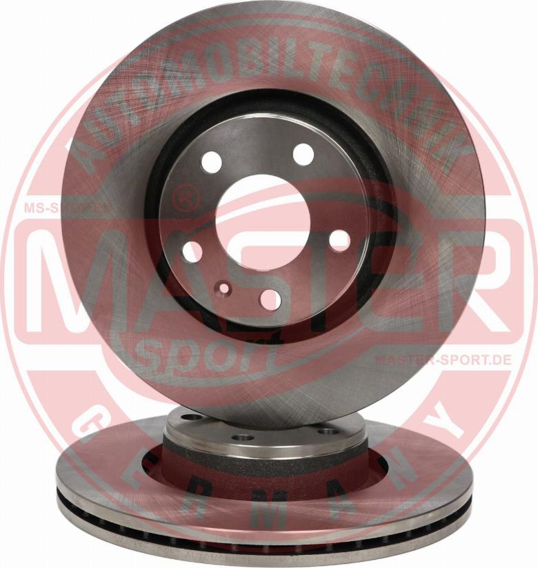 MASTER-SPORT 24012501491-SET-MS - Гальмівний диск autocars.com.ua