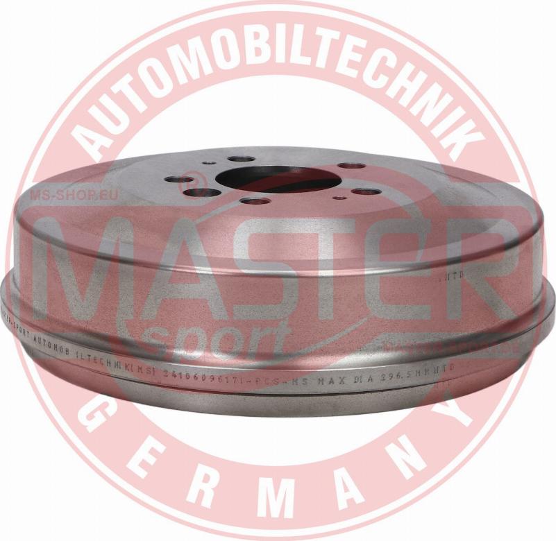 MASTER-SPORT 24106096171-PCS-MS - Гальмівний барабан autocars.com.ua