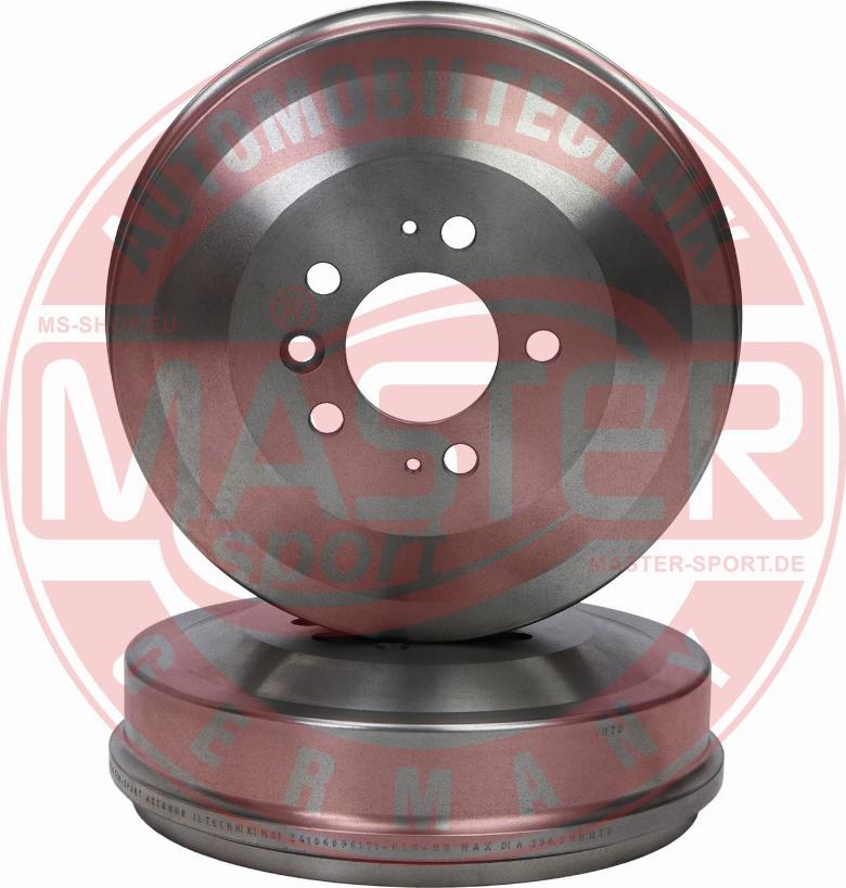 MASTER-SPORT 24106096171-SET-MS - Гальмівний барабан autocars.com.ua