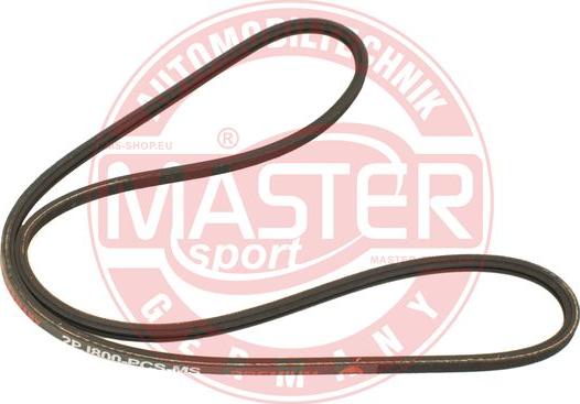 MASTER-SPORT 2PJ800-PCS-MS - Поликлиновой ремінь autocars.com.ua