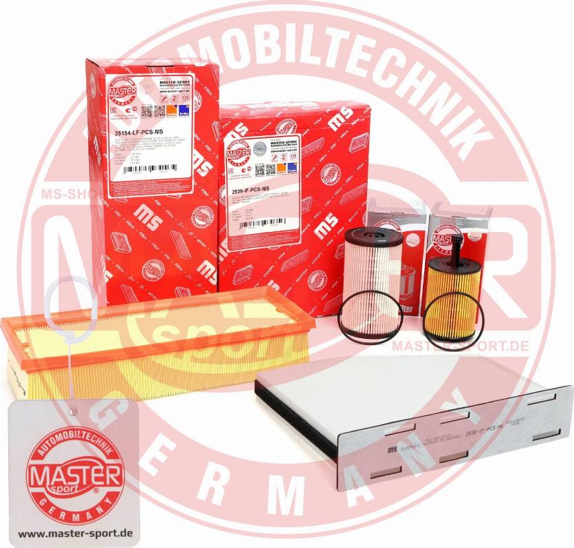 MASTER-SPORT 450001012P - Комплект фільтра autocars.com.ua