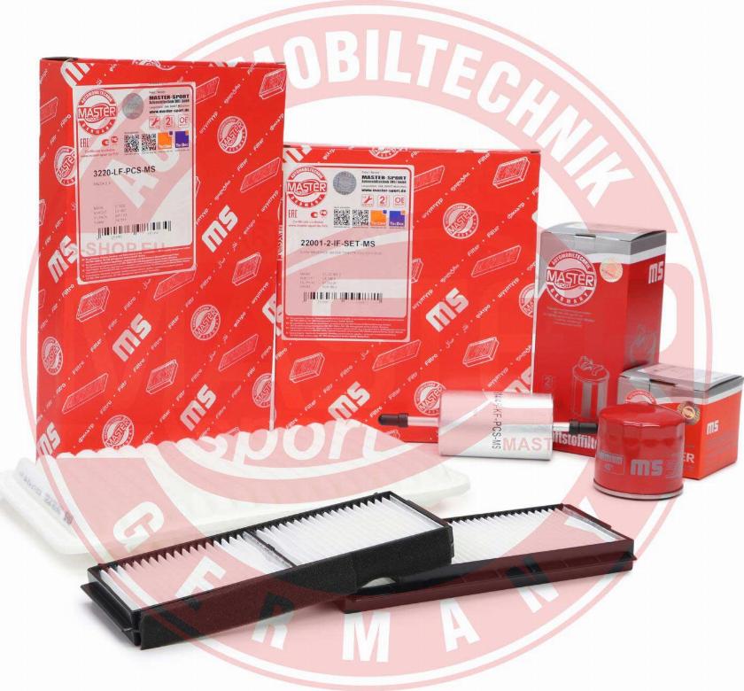 MASTER-SPORT 450001172 - Комплект фільтра autocars.com.ua