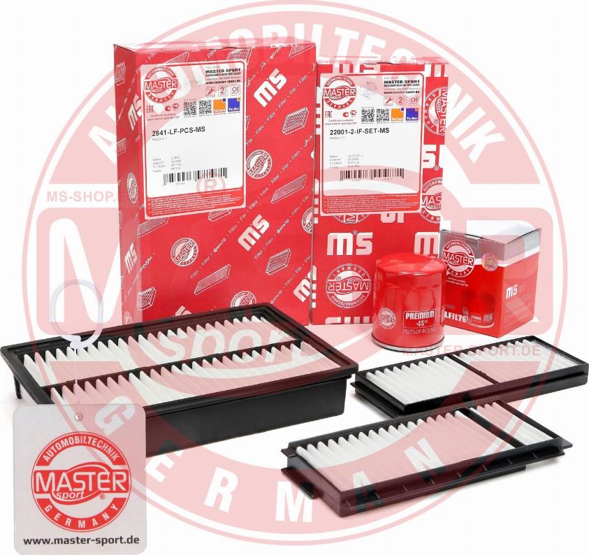 MASTER-SPORT 450001222P - Комплект фільтра autocars.com.ua