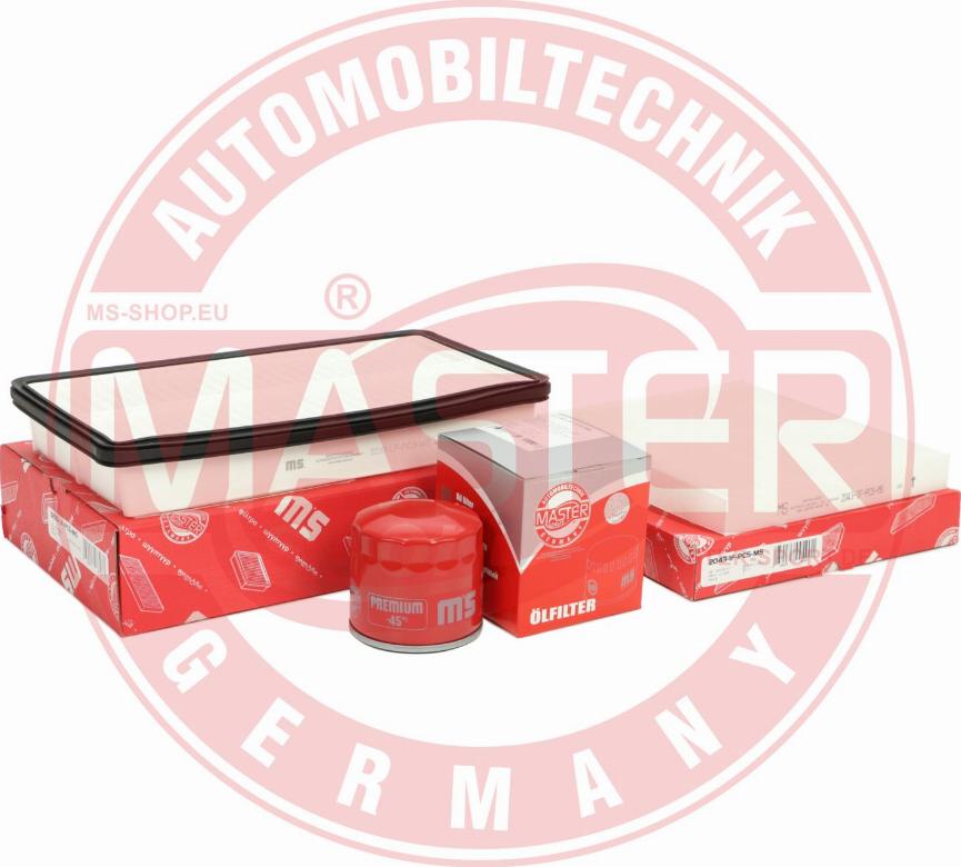MASTER-SPORT 450001242 - Комплект фільтра autocars.com.ua