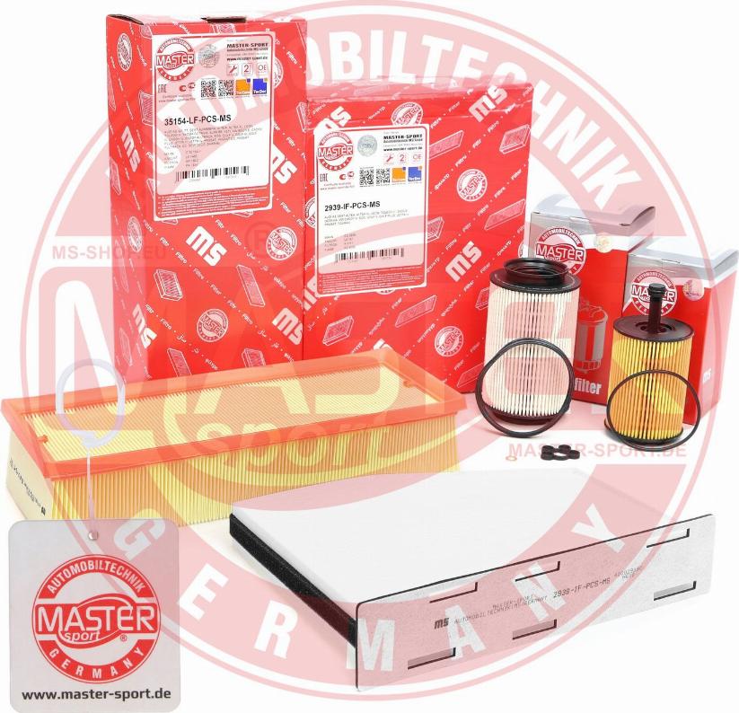 MASTER-SPORT 450001983P - Комплект фільтра autocars.com.ua
