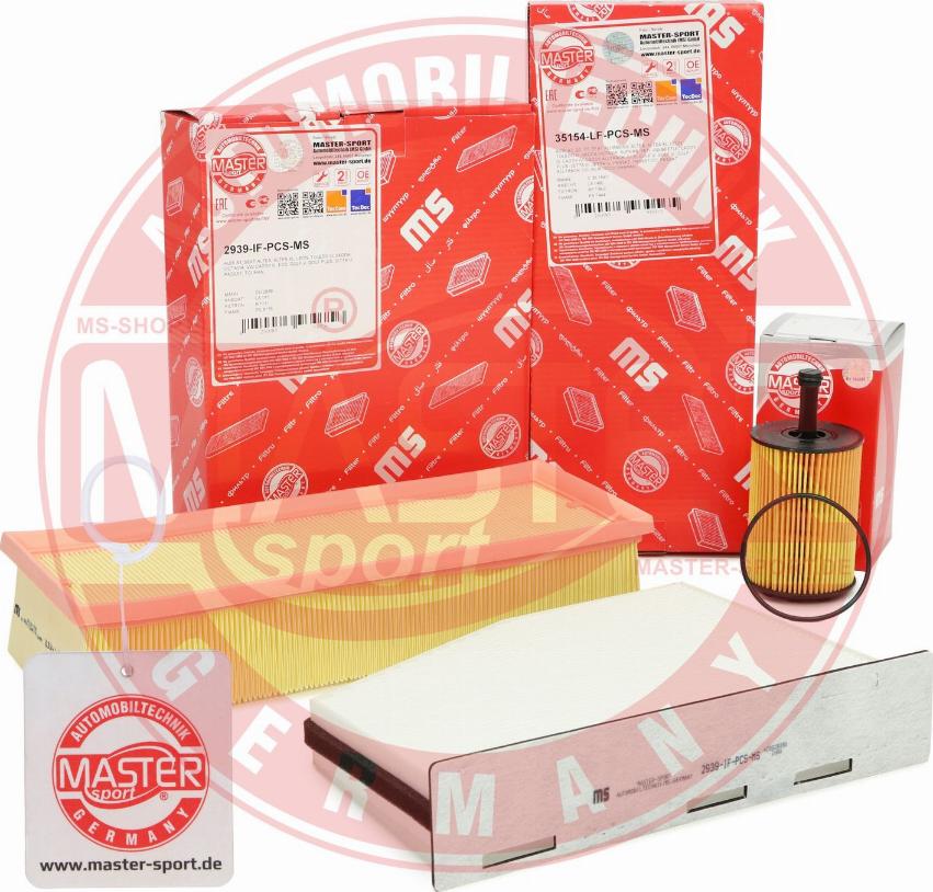 MASTER-SPORT 450001992P - Комплект фільтра autocars.com.ua