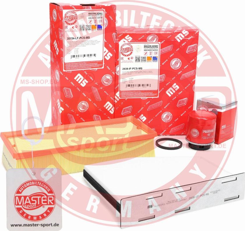 MASTER-SPORT 450002023P - Комплект фільтра autocars.com.ua