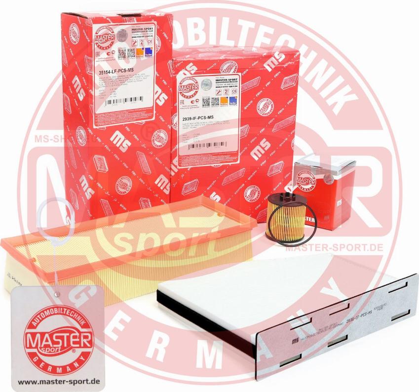 MASTER-SPORT 450002033P - Комплект фільтра autocars.com.ua