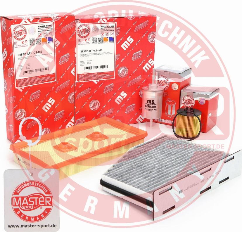 MASTER-SPORT 450002193P - Комплект фільтра autocars.com.ua