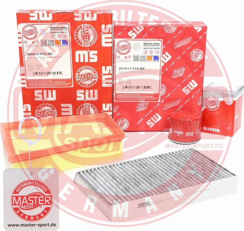 MASTER-SPORT 450002443P - Комплект фільтра autocars.com.ua